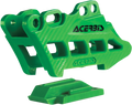 ACERBIS Complete Chain Guide Block - Kawasaki - Green 2410970006