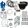 S&S CYCLE Power Pack - Gear Drive with Highlighted Fins - Oil Cooled - M8 NOT RECOMMENDED F/TRIKES 310-1106A