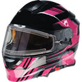 Z1R Solaris 2.0 Helmet - First Tracks - Electric - Dual Pane - Black/Pink - Small 0120-0844