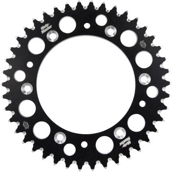 MOTO-MASTER 7075 Aluminum Rear Sprocket - 35 Tooth - Black - CX50 620222235