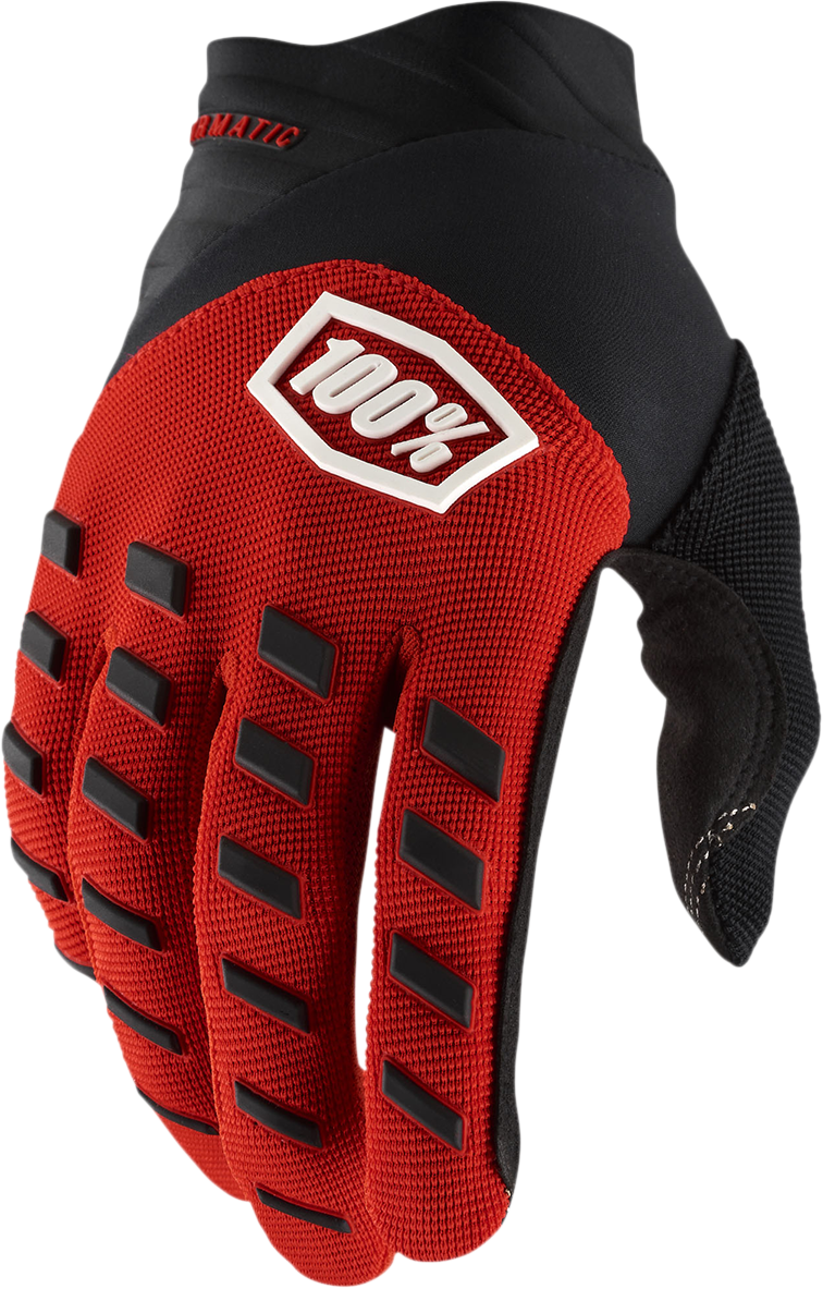 100% Airmatic Gloves - Red/Black - XL 10000-00028