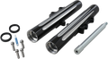 ARLEN NESS Hot Legs Fork Legs - Dual Disc - Deep Cut - Black/Silver - '08-'13 FLT 06-511