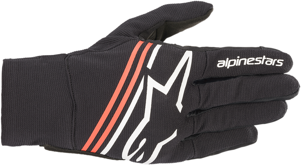 ALPINESTARS Reef Gloves - Black/White/Fluo Red - 3XL 3569020-1231-3X