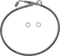 DRAG SPECIALTIES Brake Line - +4" - Stainless Steel - '18-'22 Softail 618631-4