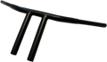 DRAG SPECIALTIES Handlebar - T-Bar - Buffalo - 8" - Flat Black HAS TBW NOTCH 0601-3504