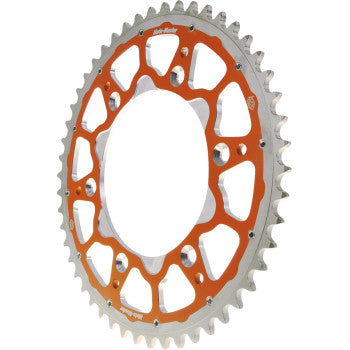 MOTO-MASTER Fusion Series Dual Ring Rear Sprocket - 48 Tooth - Orange 620073548
