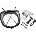 CIRO Headlight Bezel - Fang® - Chieftain - Black 46206