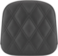 SADDLEMEN Sissy Bar Pad - Lattice Stitched - Black - FL '99-'23 40743