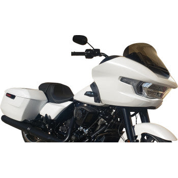 WIND VEST Windshield - 11-1/2" - Dark Smoke - FLTRX/SE/STSE 57-1140