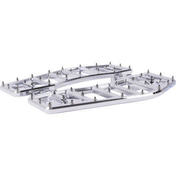 THRASHIN SUPPLY CO. Aggressor Floorboards - Chrome TSC-2219-3