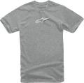 ALPINESTARS Race Mod T-Shirt - Heather Gray/White - 2XL 12307210111212X