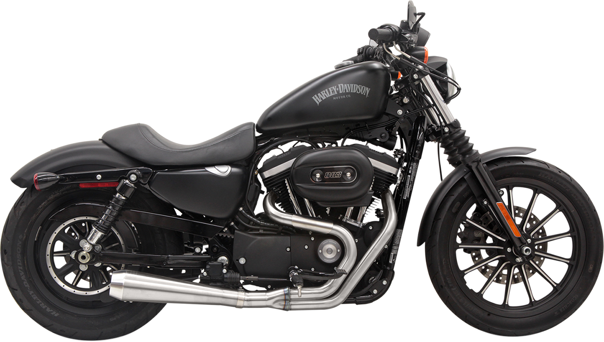 BASSANI XHAUST Road Rage 3 Exhaust - Stainless Steel - '04-'20 XL 1X52SS