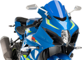PUIG HI-TECH PARTS Race Windscreen - Blue - Suzuki 9013A