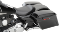 SADDLEMEN S3 Super Slammed Seat - Solo - Black - '08-'23 FLH/FLT 808-07B-002