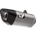 LEOVINCE LV-14 R Slip-On Muffler - Stainless Steel - Honda CB 750 Hornet 15600U