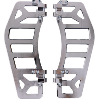 THRASHIN SUPPLY CO. Aggressor Floorboards - Chrome TSC-2219-3