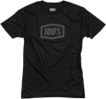 100% Tech Icon T-Shirt - Black/Gray - Large 20009-00002