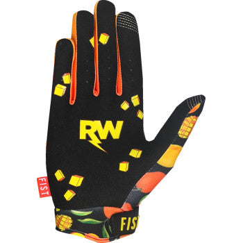 FIST HANDWEAR Strapped R-Willy Red Label Mango Madness Gloves - Small F-GS-01521-S