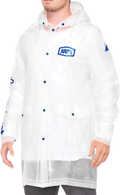 100% Torrent Raincoat - Clear - Small 20040-00010