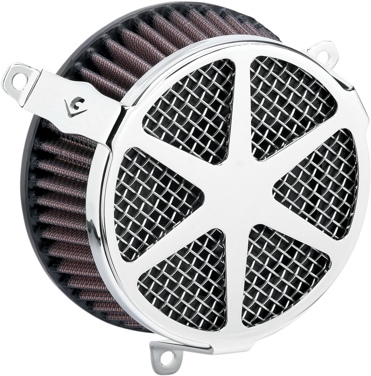 COBRA Air Filter - Spoke - XL - Chrome 606-0103-04-SB