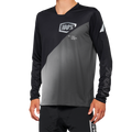 100% R-Core-X Long-Sleeve Jersey - Black/Gray - Small 40000-00000