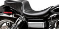 LE PERA Cherokee Seat - Smooth - Black - Dyna '04-'05 LF-021
