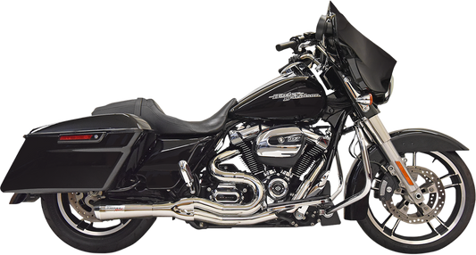 BASSANI XHAUST Road Rage II 2-Into-1 Mid-Length Exhaust System - Chrome 1F72C