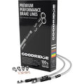 GOODRIDGE Brake Hose Kit - Rear - FLST/FXCW/FXS/All Softails '08-'13 HD0096-2RC-CL