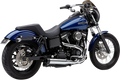 COBRA El Diablo Exhaust - Chrome - 3.5" - '06-'11 Dyna 3 1/2"CANISTER MUFFLER 6496