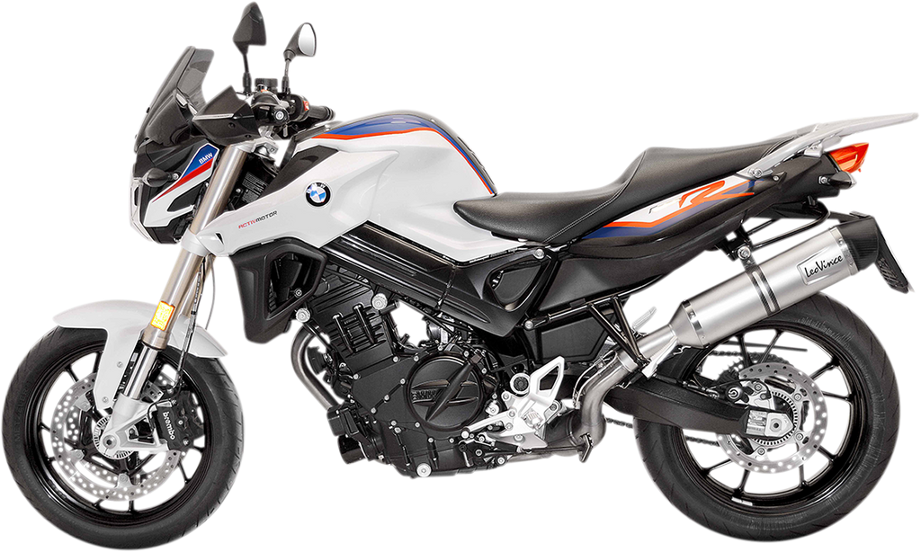 LEOVINCE LV One EVO Slip-On Muffler - BMW 800 - Stainless Steel 14356E