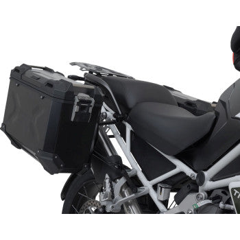 SW-MOTECH TRAX ADV Aluminum Case System - Black - Triumph Tiger Explorer1200 '22-'24 KFT.11.905.70102/B