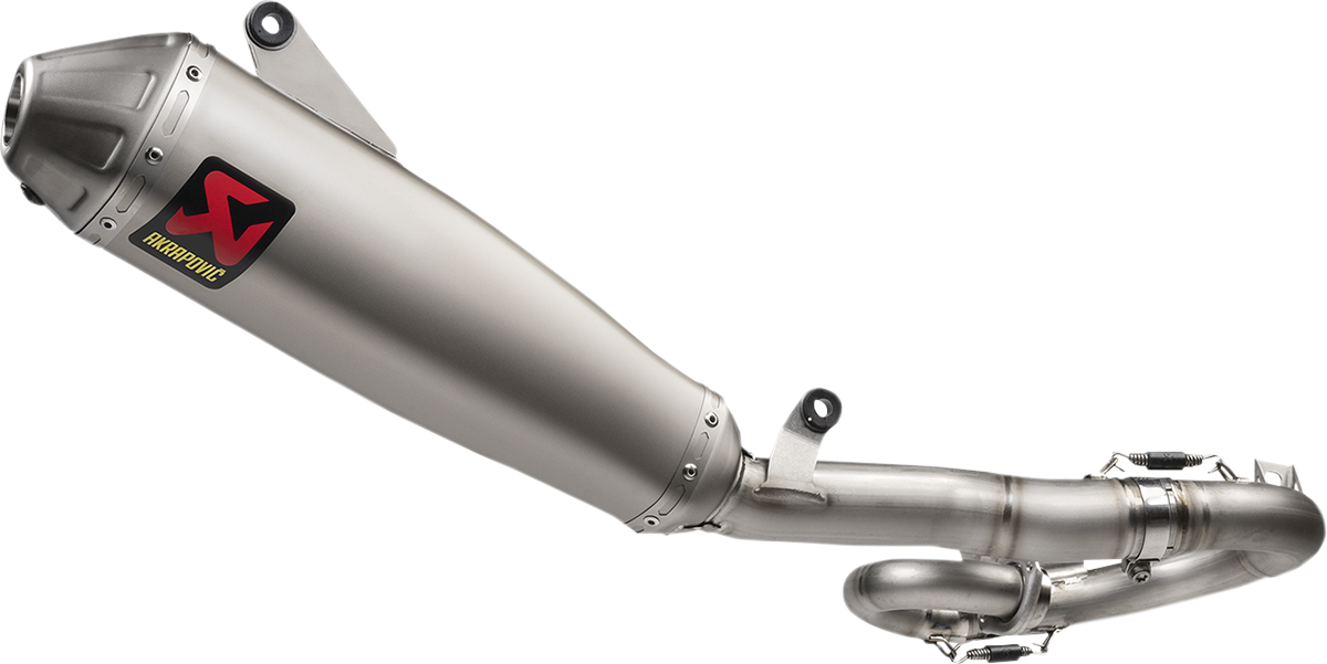 AKRAPOVIC Evolution Exhaust - Titanium YZ250F /FX 2018-2023  S-Y2MET16-CIBNTA 1820-1992