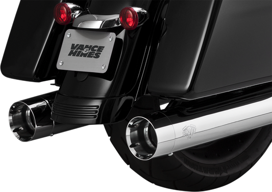 VANCE & HINES 4.5" Muffler - Chrome/Chrome - Titan 16650