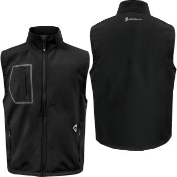 GERBING HEATED CLOTHING 7V Torrid Softshell Heated Vest 2.0 - Black - Medium GERTVST7VMBM