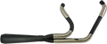 TRASK Assault 2:1 Exhaust - Black/Stainless Steel - '07-'17 Softail TM-5060BK