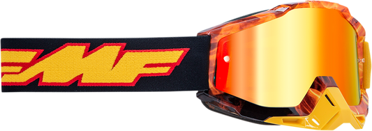 FMF PowerBomb Goggles - Spark - Red Mirror F-50037-00005 2601-2978