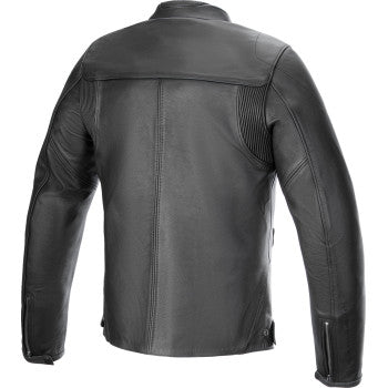 ALPINESTARS Blacktrack Leather Jacket - Black - XL 3103824-1100-XL