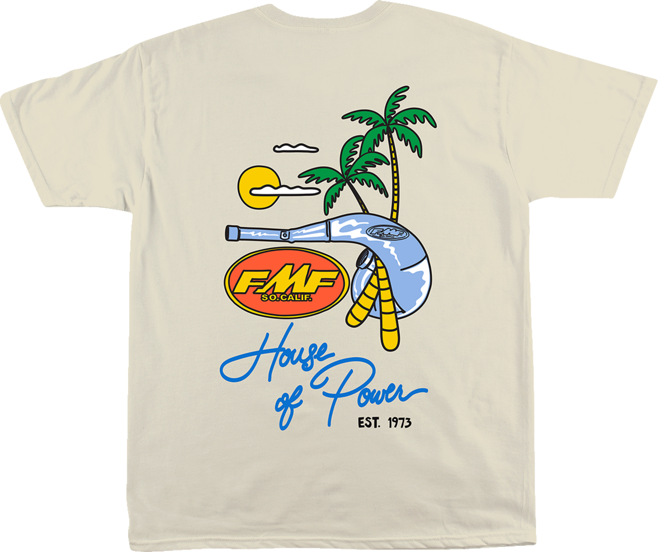 FMF Good Times T-Shirt - Natural - Small SP23118900NATS 3030-23037