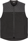 ICON Chamonix Denim Vest - Black - XL 2830-0555