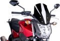 PUIG HI-TECH PARTS Race Windscreen - Black - NC700/750 5991N