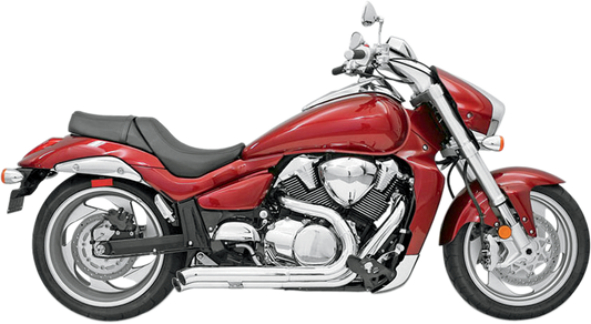 BASSANI XHAUST Pro Street Turn Out Exhaust - Chrome - M109R SM9-3TO