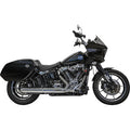 BASSANI XHAUST 4" Slip-On Muffler with 2-1/2" x 10" Baffle Core - Chrome - 49-State 1S38FP