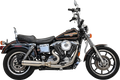 BASSANI XHAUST 2-into-1 Ripper Exhaust System with Super Bike Muffler - Stainless Steel 1D8SS