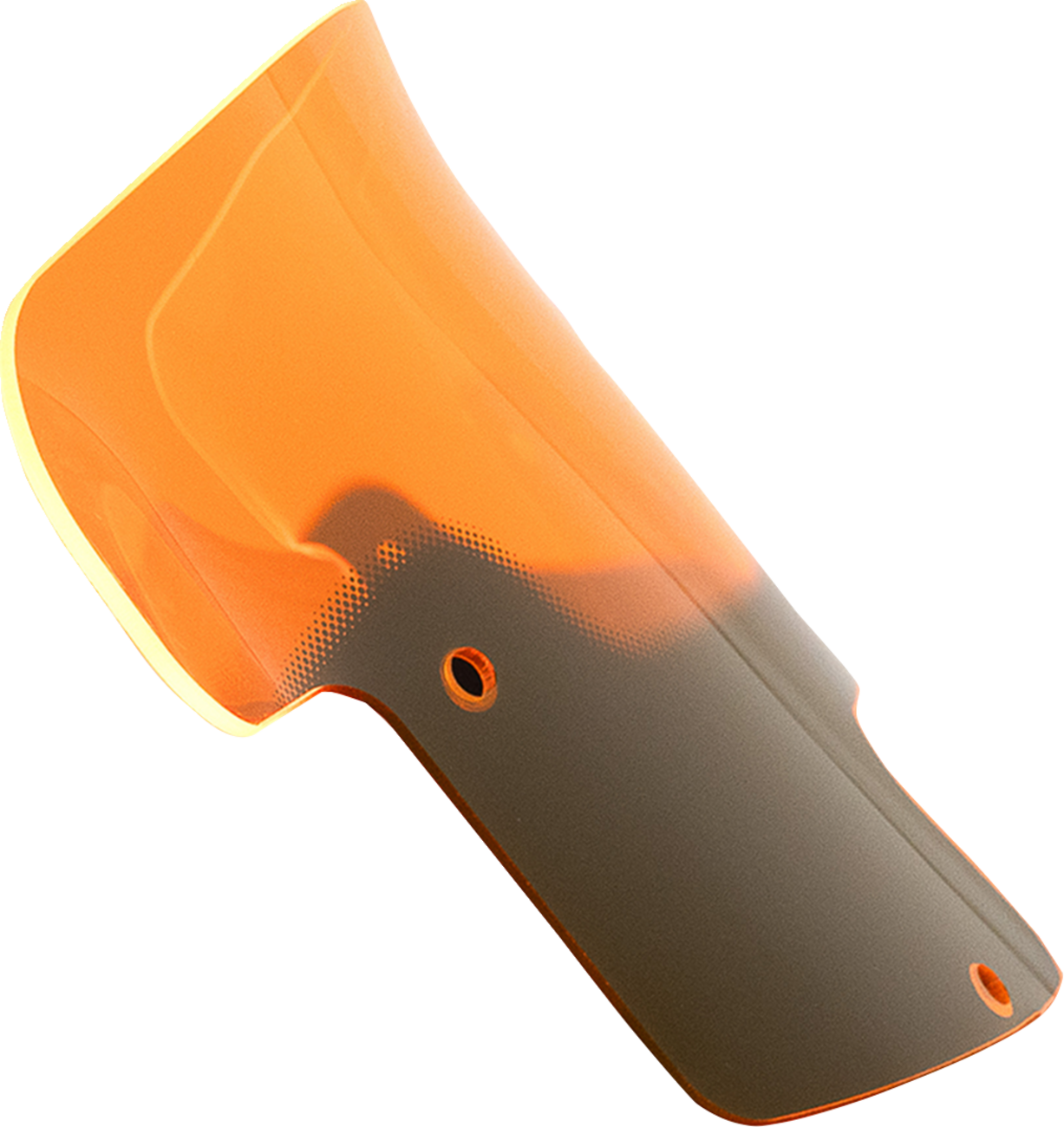 KLOCK WERKS Kolor Flare™ Windshield - 8" - Orange - Indian KWW-04-0619