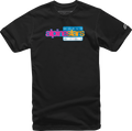 ALPINESTARS World Wide Again T-Shirt - Black - 2XL 1232-72236-102X
