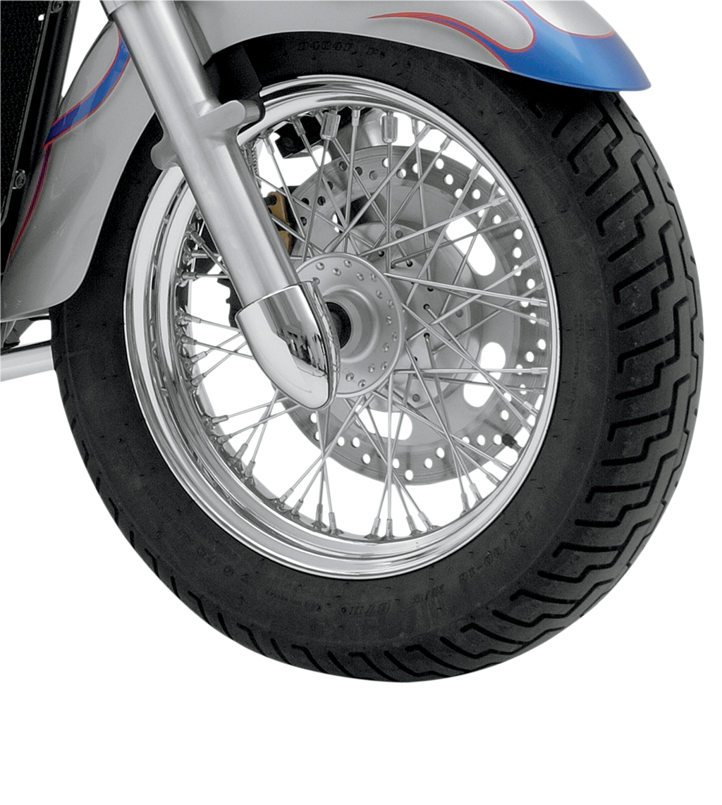 BARON Fork Bullets/Axle Nut Covers - Chrome BA-7800U