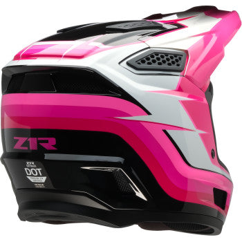 Z1R Dirt Maxx Helmet - Vortex - Pink/White - 2XL 0110-9345