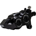 PERFORMANCE MACHINE (PM) Caliper - 137 X 4B - Right - Black Anodized with Black Bore Caps 0053-2958-MB