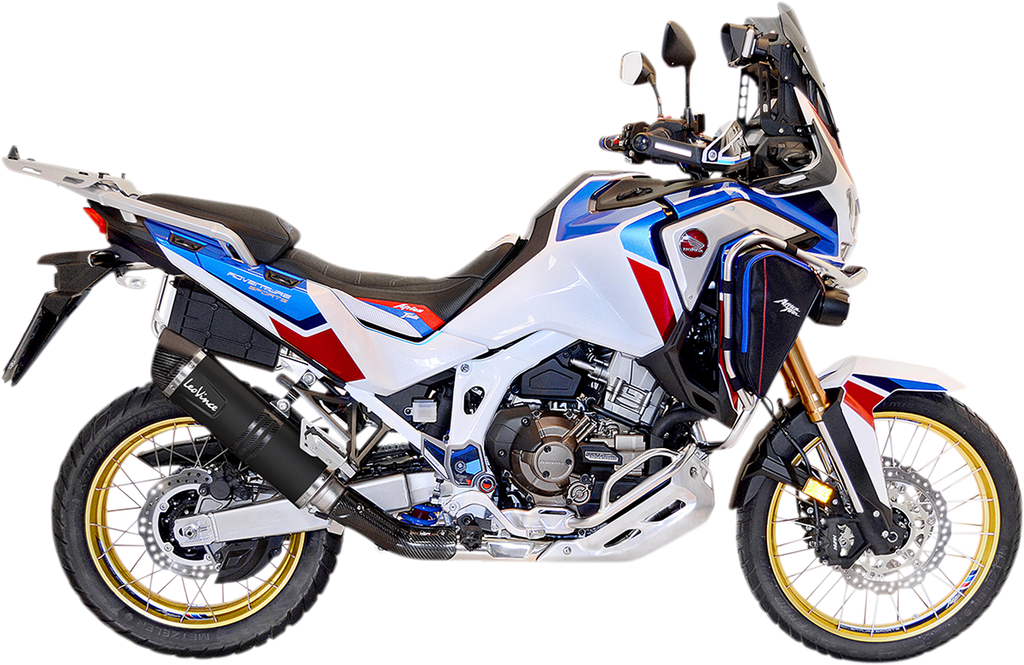 LEOVINCE LV One Muffler - Black Africa Twin 2020-2022 14355EB