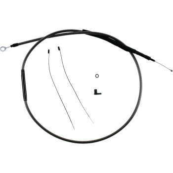MAGNUM SHIELDING Redesigned Polished KARBONFIBR Clutch Cable - 65-3/4" 7236-65